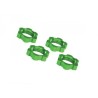 Wheel Nuts 17mm Alu Green (4)