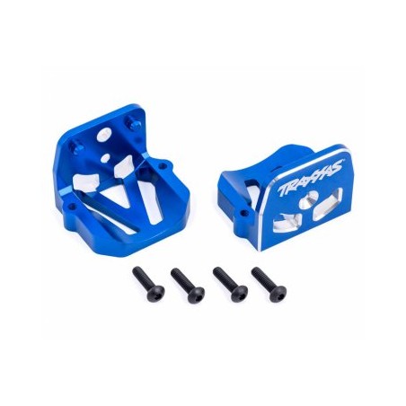 Motorfäste Fram & Bak Set Alu Blå X-Maxx, XRT