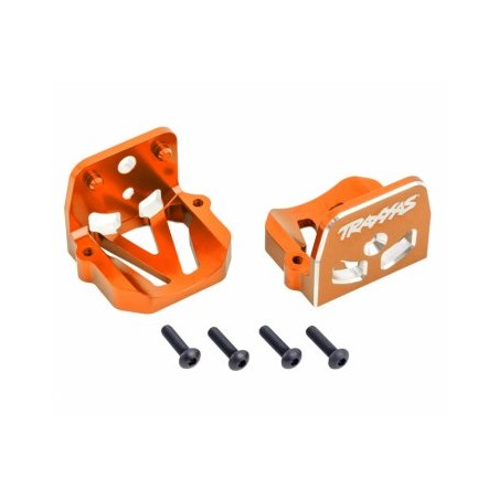 Motorfäste Fram & Bak Set Alu Orange X-Maxx, XRT