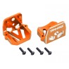 Motor Mounts Front & Rear Set Alu Orange X-Maxx, XRT