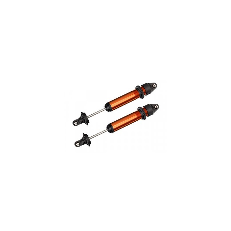 Stötdämpare GTX Aluminium Orange (2)   X-Maxx