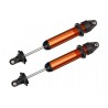 Stötdämpare GTX Aluminium Orange (2)   X-Maxx