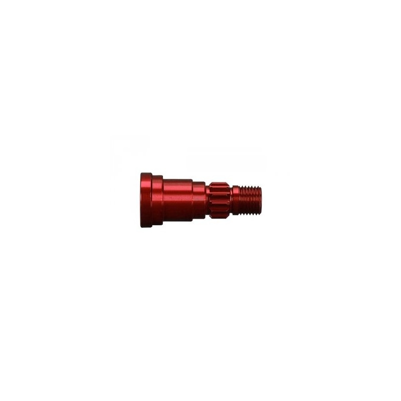 Stub Axle Alu Red (for Driveshaft #7750X) X-Maxx, XRT
