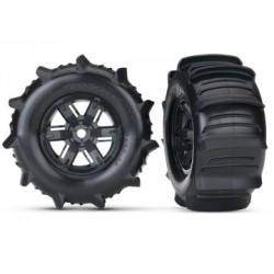 Däck & Fälg Paddel/X-Maxx Svart (2)