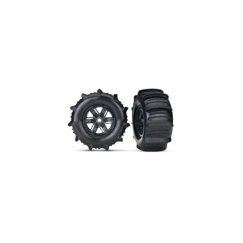Däck & Fälg Paddel/X-Maxx Svart (2)