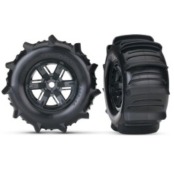 Däck & Fälg Paddel/X-Maxx Svart (2)