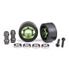 Wheels Alu Gray Wheelie Bar Set Ball Bearings (2) X-Maxx, XRT, Maxx, Sledge