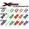 Suspension Arm Upper F/R, R/L HD Red (2) X-Maxx, Funco (Rear)