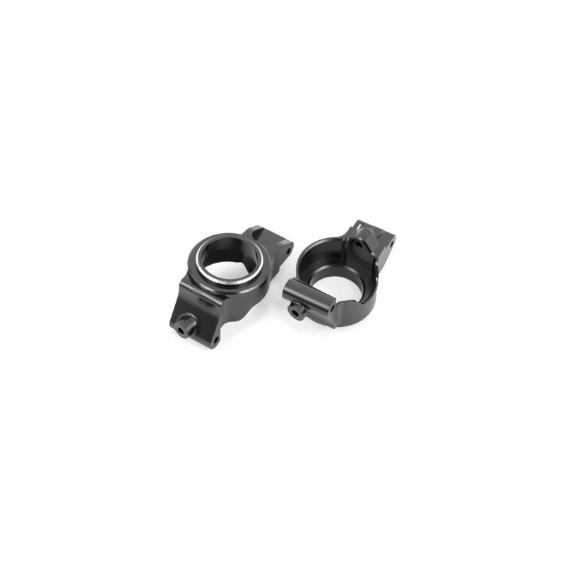 Caster Blocks L+R (Pair) Alu Gray X-Maxx, XRT