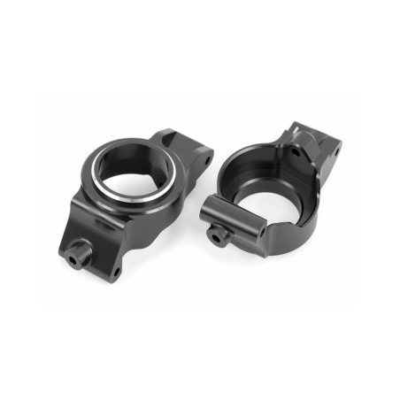 Caster Blocks L+R (Pair) Alu Gray X-Maxx, XRT