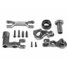 Steering Bellcranks Set Alu Gray XRT