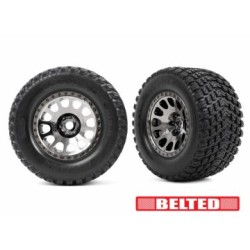 Tires & Wheels Gravix Belted / XRT Race Black Chrome (2)