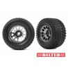 Tires & Wheels Gravix Belted / XRT Race Black Chrome (2)