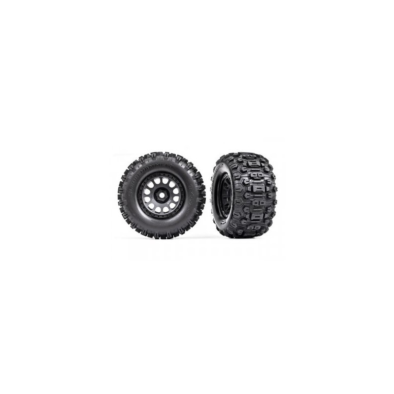 Tires & Wheels Sledgehammer/XRT Race Black (2)