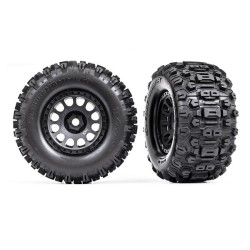 Tires & Wheels Sledgehammer/XRT Race Black (2)