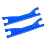 Suspension Arms Upper F/R Blue (Pair) X-Maxx WideMaxx, XRT