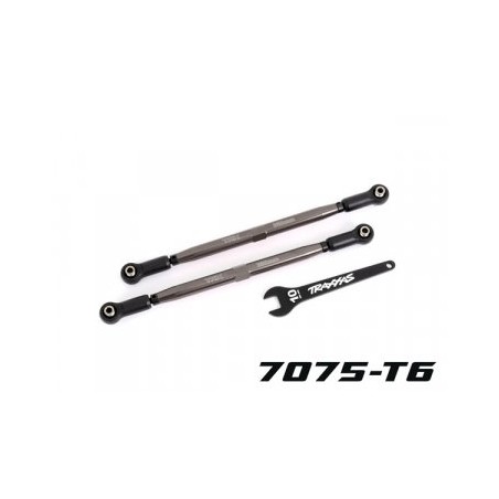 Toe Links Front Alu Gray (2) X-Maxx WideMaxx, XRT