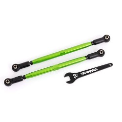 Toe Links Front Alu Green (2) X-Maxx WideMaxx, XRT
