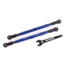 Toe Links Front Alu Blue (2) X-Maxx WideMaxx, XRT