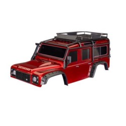 Body Land Rover Defender Clipless Complete Red