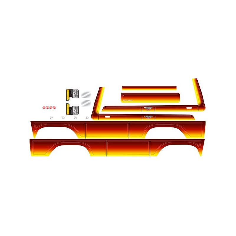 Decal sheet 1979 Bronco Sunset