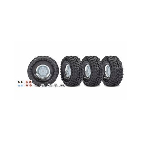 Däck & Fälg Canyon Trail/Krom 1.9" + Navkap. (för 8255A) (4)
