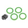 Beadlock Rings 2.2" Alu Green (4)