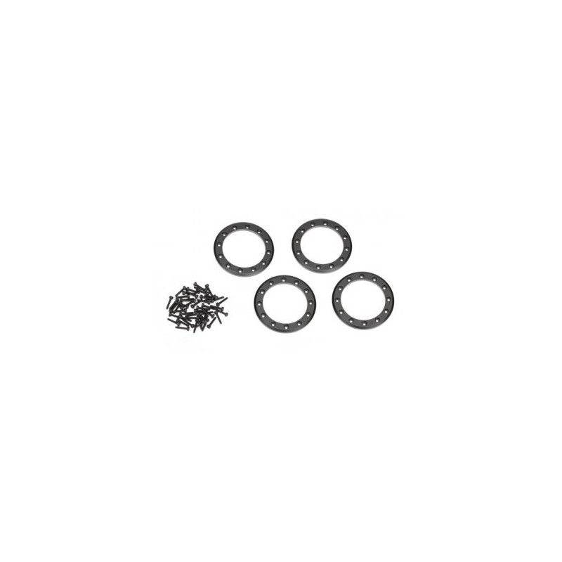 Beadlock Rings 2.2" Alu Black (4)