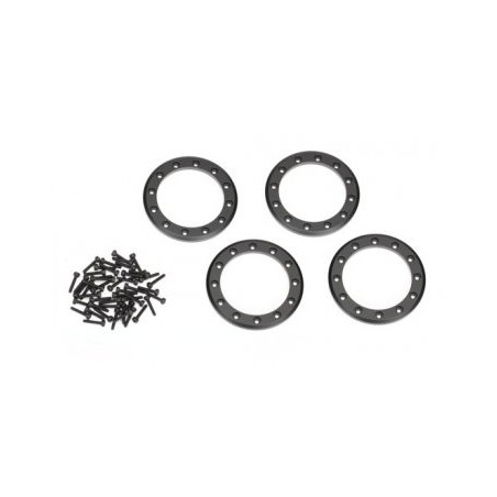 Beadlock Rings 2.2" Alu Black (4)