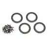 Beadlock Rings 2.2" Alu Black (4)