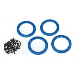 Beadlock Rings 2.2" Alu Blue (4)