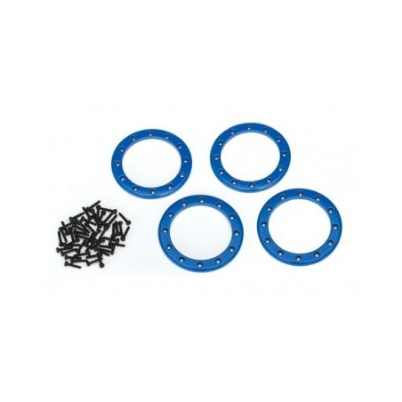 Beadlock Rings 2.2" Alu Blue (4)