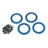 Beadlock Rings 2.2" Alu Blue (4)