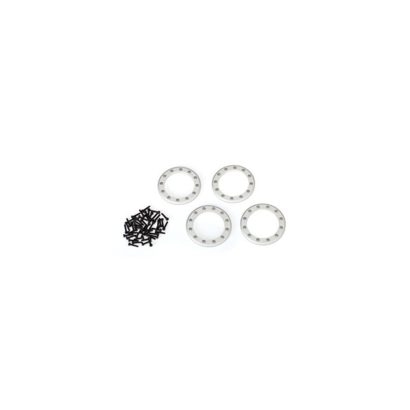 Beadlock Rings 1.9" Alu Satin (4)