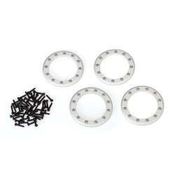 Beadlock Rings 1.9" Alu Satin (4)