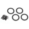 Beadlock Rings 1.9" Alu Black (4)
