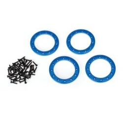 Beadlock Rings 1.9" Alu Blue (4)