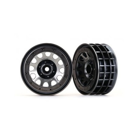 Wheels Method 105 Black Chrome 2.2" (2)