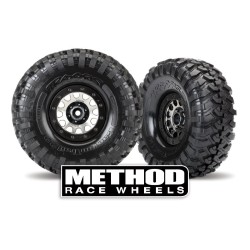 Wheels Method 105 Black Chrome 2.2" (2)