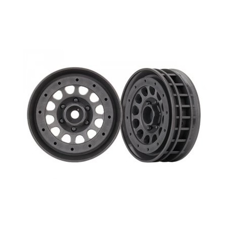 Wheels Method 105 Charcoal Grey 1.9" Beadlock (2)