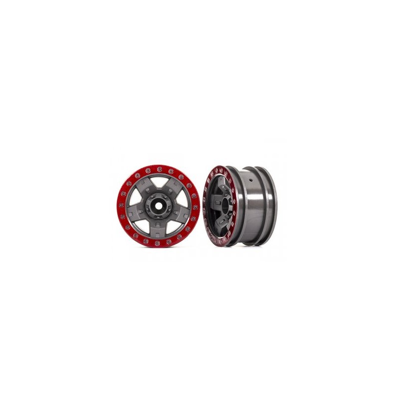 Wheels TRX-4 Sport 2.2" Red (2)