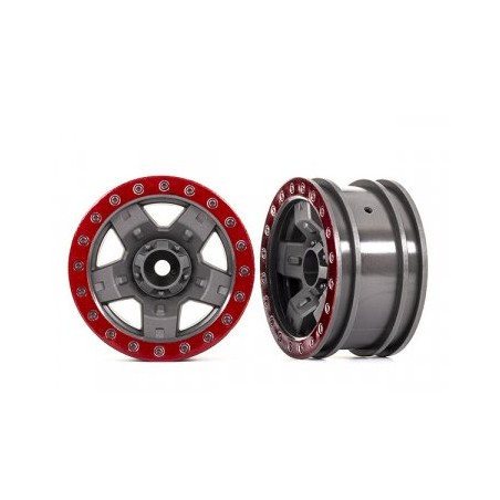 Wheels TRX-4 Sport 2.2" Red (2)