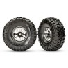 Däck & Fälg 2.2 Canyon Trail 5.3" Classic Krom (för 8255A Axel) (2)