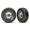 Däck & Fälg 2.2 Canyon Trail 5.3" Classic Krom (för 8255A Axel) (2)