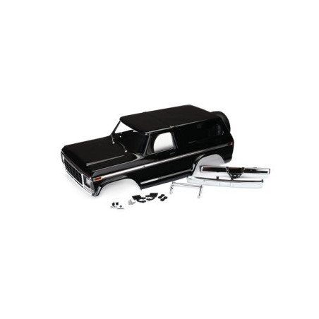 Body Ford Bronco '79 Black Complete Clipless