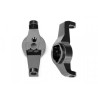 Casterblock (Portal Drive) Alu Grey L+R (2)  TRX-4/6