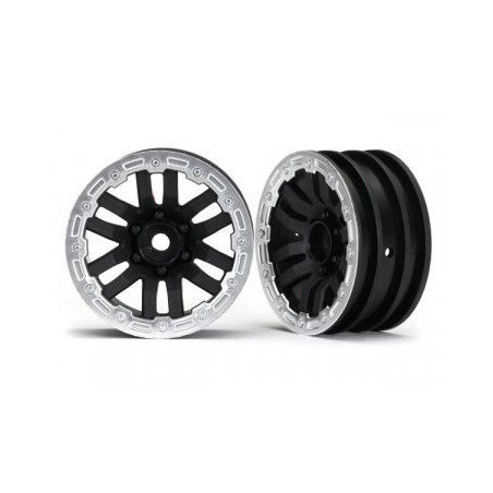 Fälg TRX-4 Svart-Satin 1.9" (2)