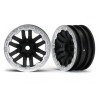 Wheels TRX-4 Black-Satin 1.9" (2)