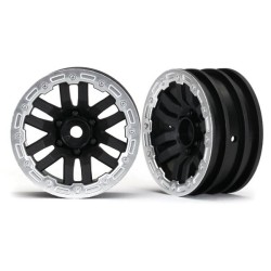 Fälg TRX-4 Svart-Satin 1.9" (2)