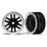 Wheels TRX-4 Black-Satin 1.9" (2)